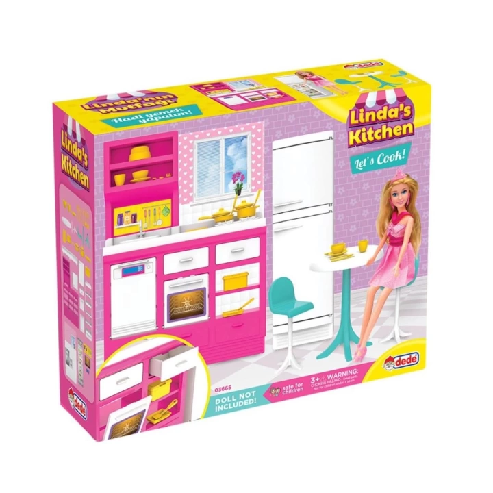 BFS  03665 Lindanın Mutfağı Oyun Seti -Dede