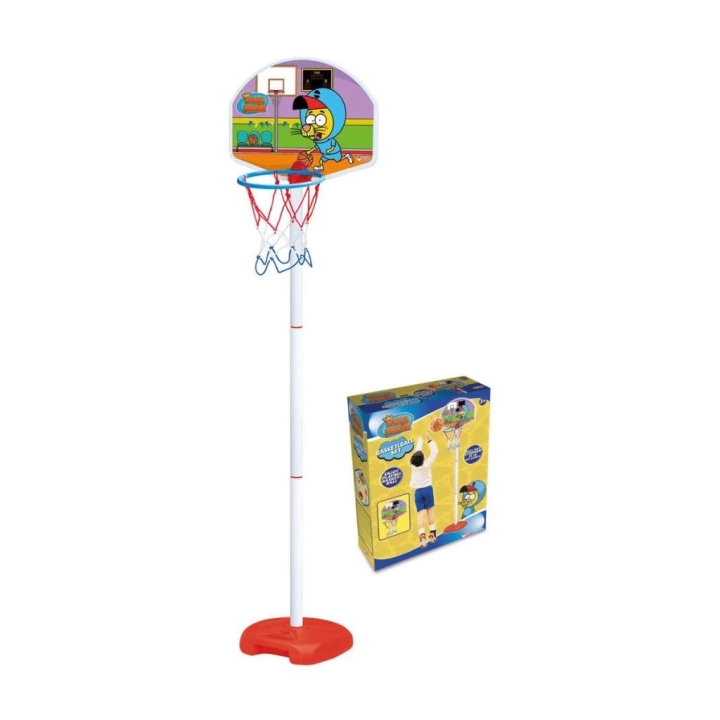 BFS   03917 Kral Büyük Ayaklı Basketbol Seti -Fentoys