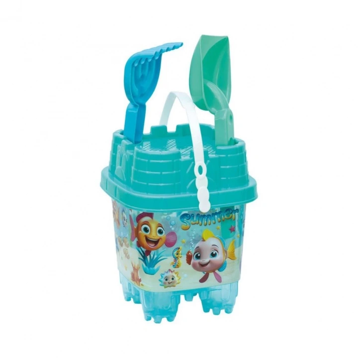 BFS   03972 Aqua Küçük Kale Kova Seti -Dede