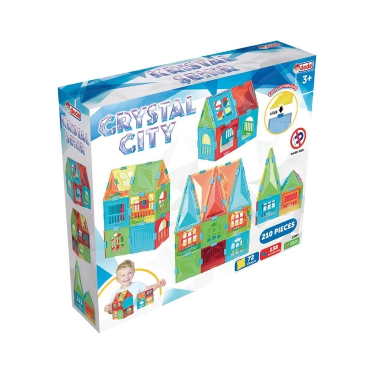 BFS   03991  Kristal Şehir 210 Parça -Dede