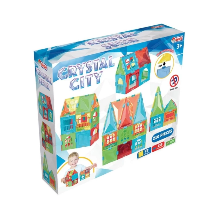 BFS   03991  Kristal Şehir 210 Parça -Dede