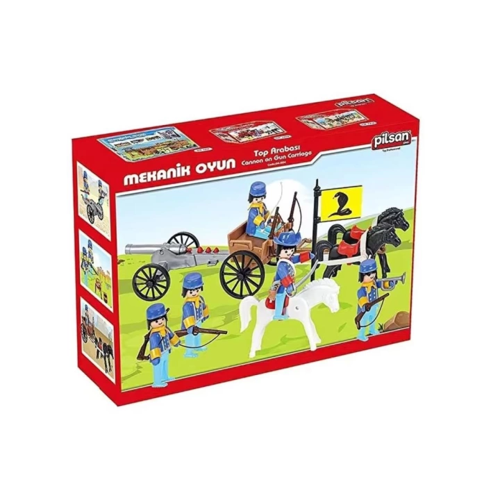 BFS   04 004 Mini Mekanik Seri 4 Top Arabası -Pilsan Oyuncak