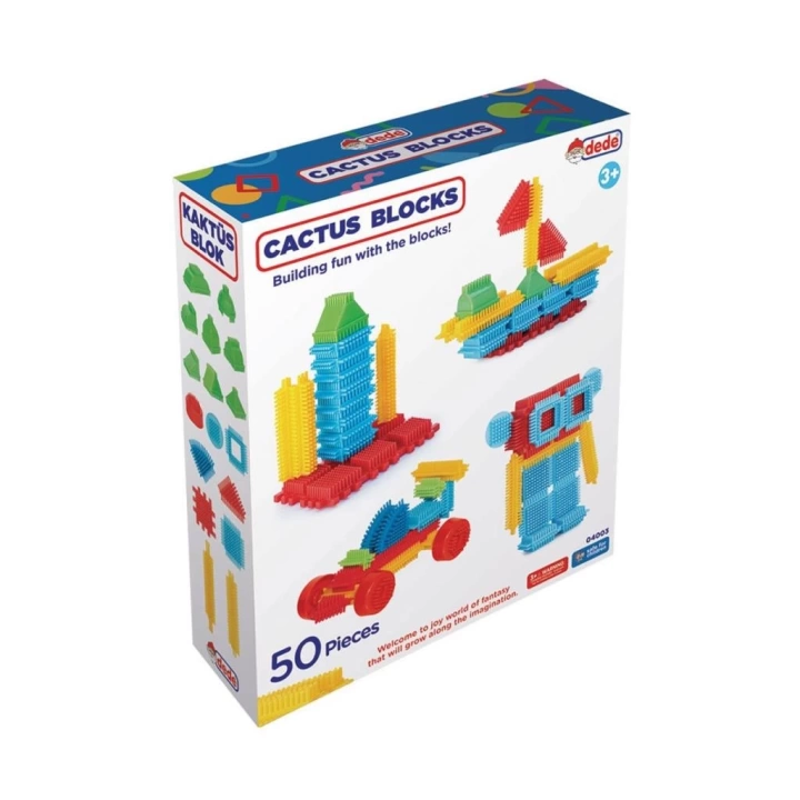BFS   04003 Kaktüs Blok 50 Parça -Dede
