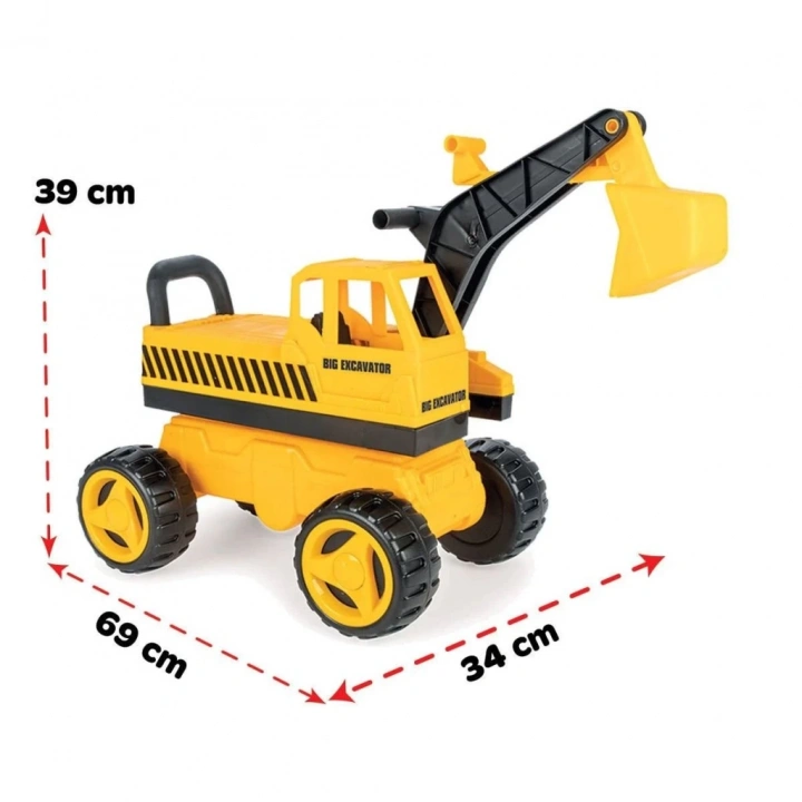 BFS  06 207 Big Excavator - Oyuncak