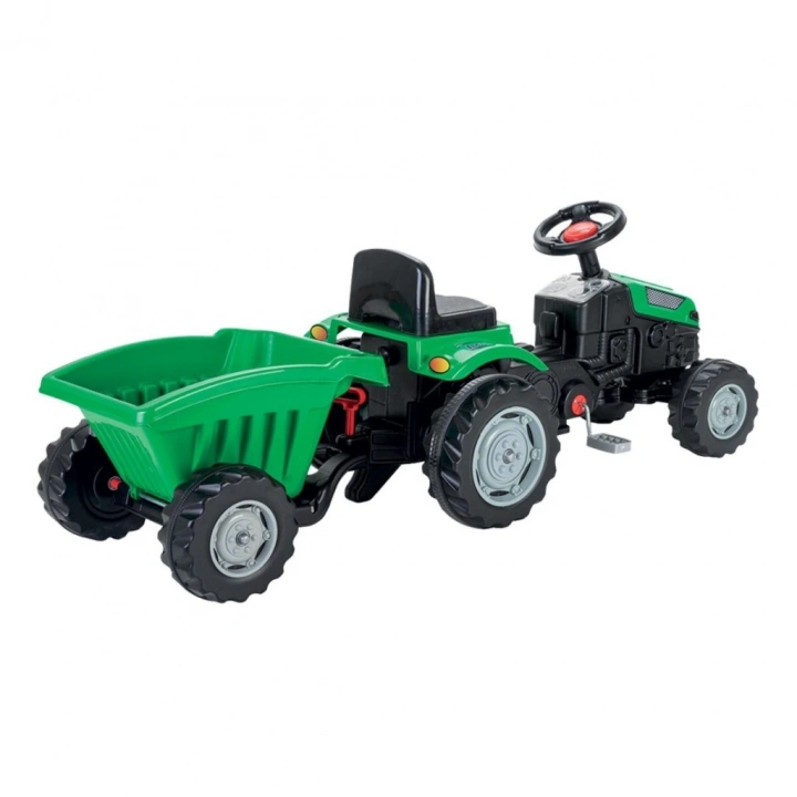 BFS 07 316 TRAKTÖR RÖMORKLU PEDALLI YEŞİL