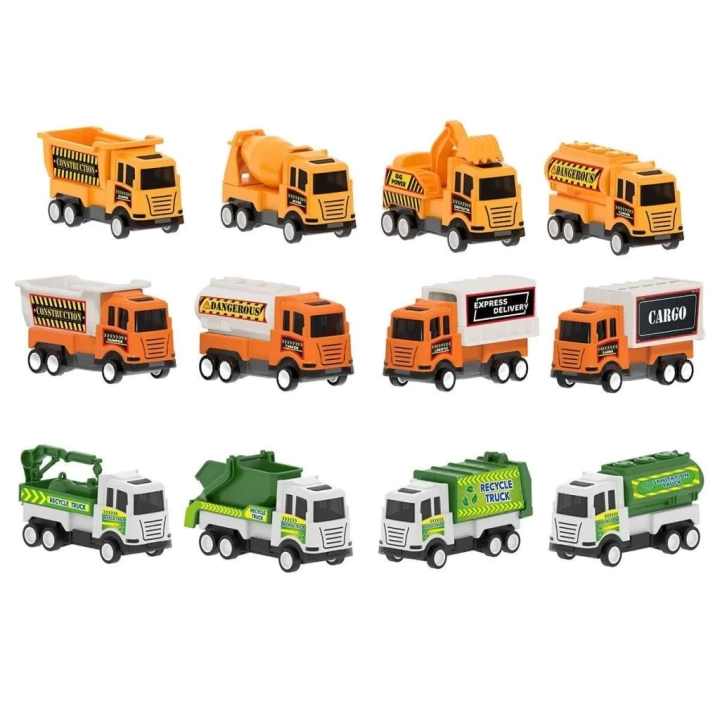 BFS   07 628 Pilsan Çek Bırak Mini Kamyonlar İş Serisi (Adet)