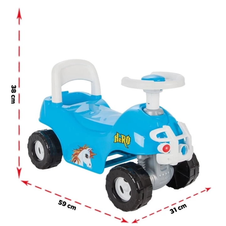 BFS  07 812 HERO ATV MAVİ