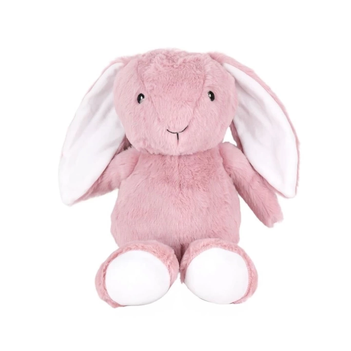 BFS   0822 Peluş Göbekli Tavşan Pembe -My Friend Toys