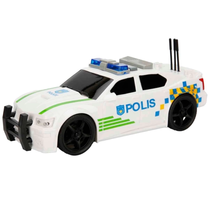 BFS   1:20 Maxx Wheels Sesli ve Işıklı Polis Arabası 19 cm