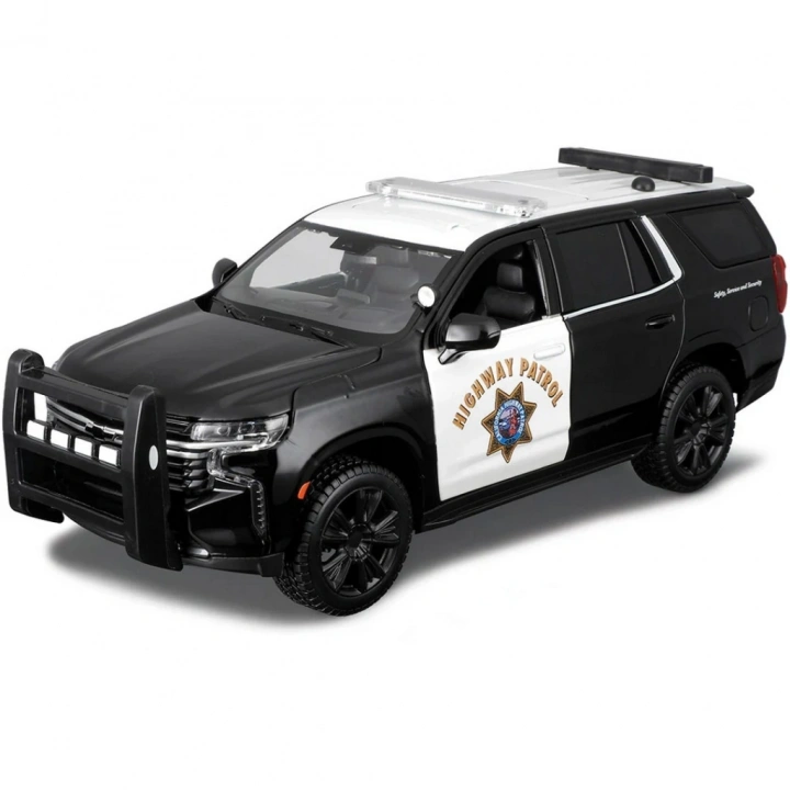 BFS 1/26 Design 2021 Chevrolet Tahoe Highway Patrol Araba