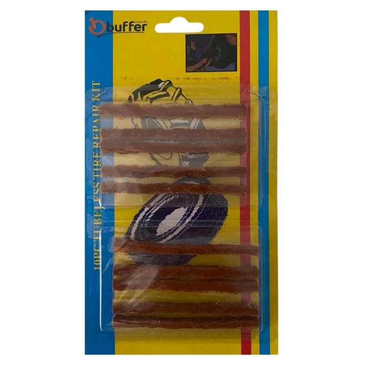 BFS  10 Adet Lastik Onarım İçin Lastik Tamir Fitili Yedek Lastik Fitili