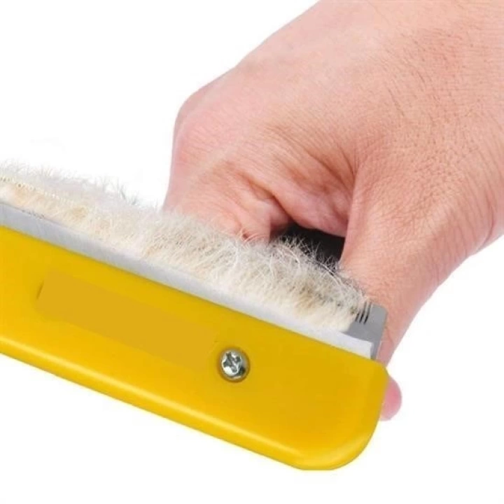 BFS  10 cm Kedi Köpek Tarağı Fırçası Tüy Alıcı Toplayıcı Tarak Fırça