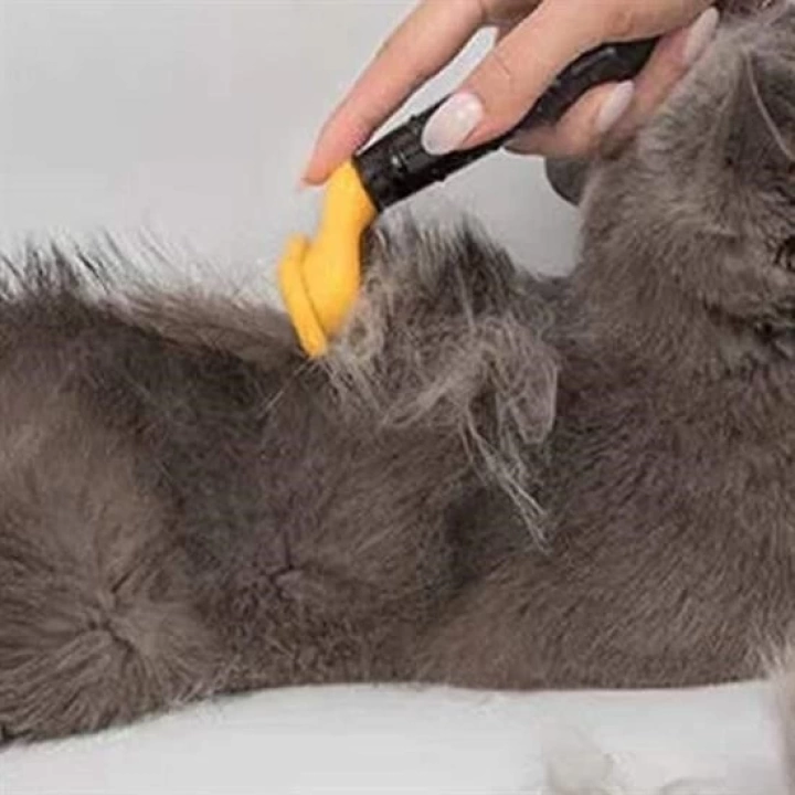 BFS  10 cm Kedi Köpek Tarağı Fırçası Tüy Alıcı Toplayıcı Tarak Fırça