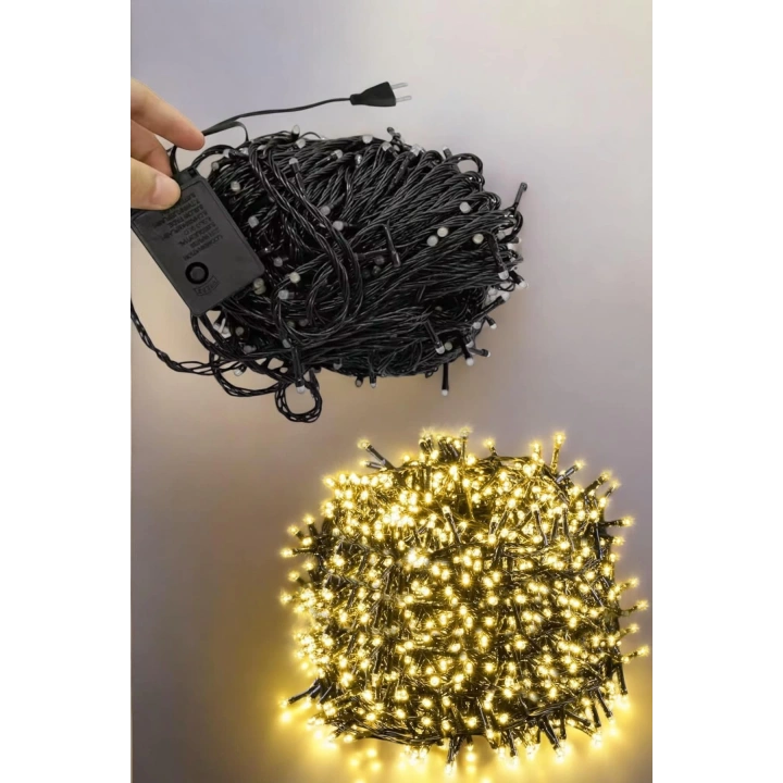 BFS 10 Metre Led Işık Saçaklı Dekoratif Şerit Led