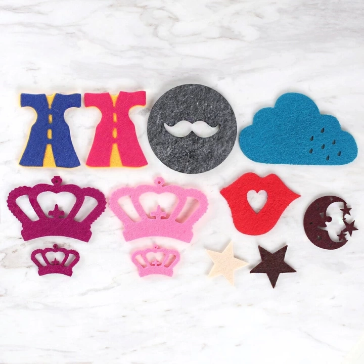 BFS  10 Paket Parti Konseptli Keçe Set-3