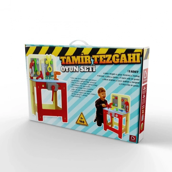 BFS  1014 Ahşap Tamirci Tezgahı - Lulubere Oyuncak