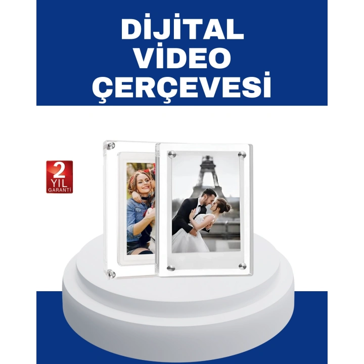 BFS 1024x600 Çözünürlüklü 7 İnç Dijital Görüntü Çerçevesi – Canlı ve Net Ekran