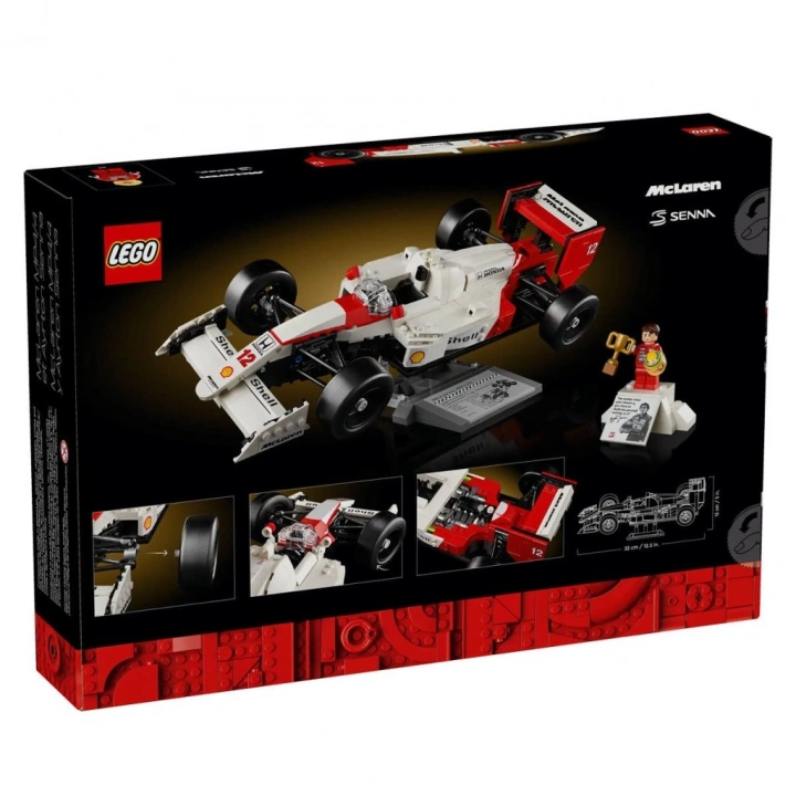 BFS 10330   icons - McLaren MP4/4 ve Ayrton Senna 693 parça +18 yaş