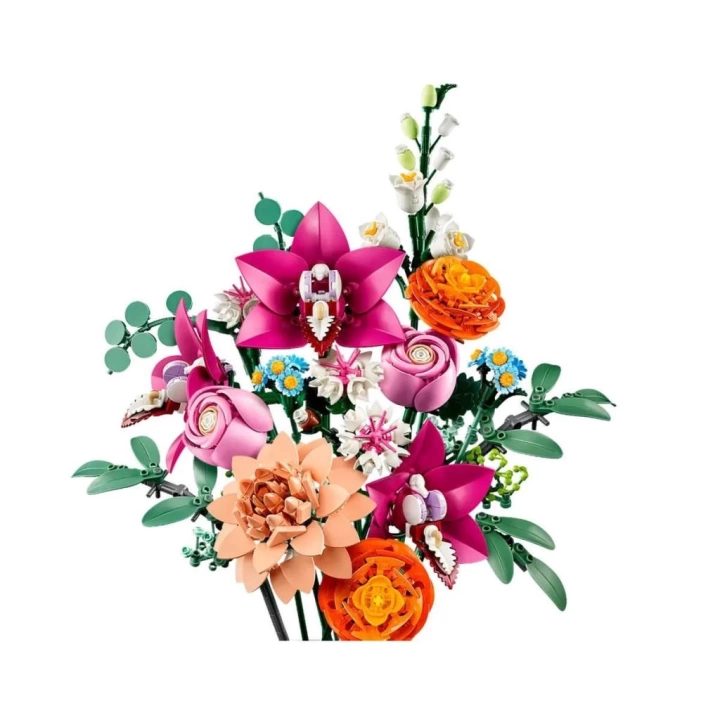 BFS   10342 Lego iconic Botanicals Pembe Çiçek Buketi 749 parça +18 yaş