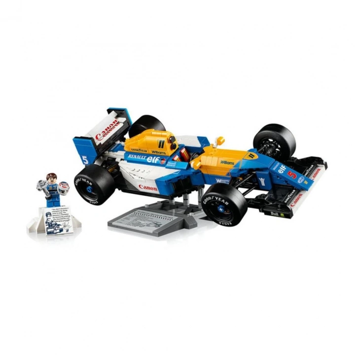 BFS   10353 Lego icons Williams Racing FW14B ve Nigel Mansell 10353 parça +18 yaş