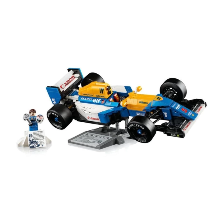 BFS   10353 Lego icons Williams Racing FW14B ve Nigel Mansell 10353 parça +18 yaş