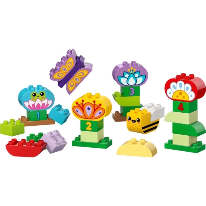 BFS   10444 Lego Duplo Yaratıcı Bahçe ve Çiçekler 45 parça +2 yaş