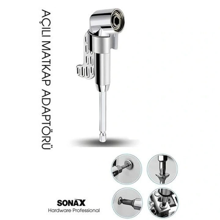 BFS 105° Açılı Matkap Adaptörü Seti – 1/4” Hex Şaftlı