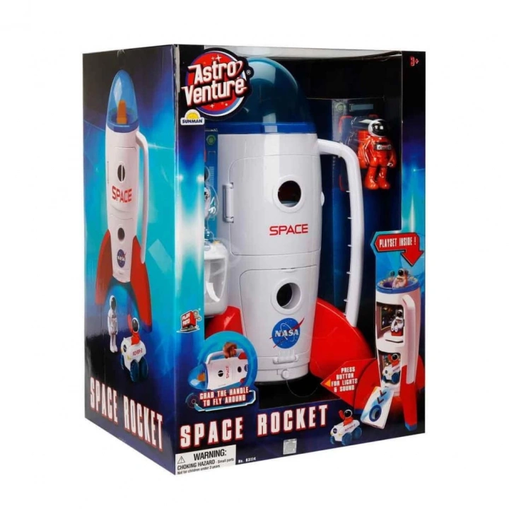 BFS   106114 Astro Venture Sesli Ve Işıklı Uzay Roketi -Sunman