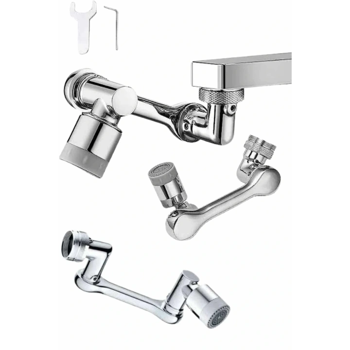 BFS 1080° Çok Yönlü Musluk Aparatı Püskürtme ve Köpük Akışlı