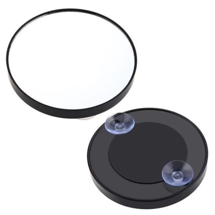 BFS  10x Büyüteçli Vantuzlu Pratik Kullanışlı Makyaj Lens Traş Aynası
