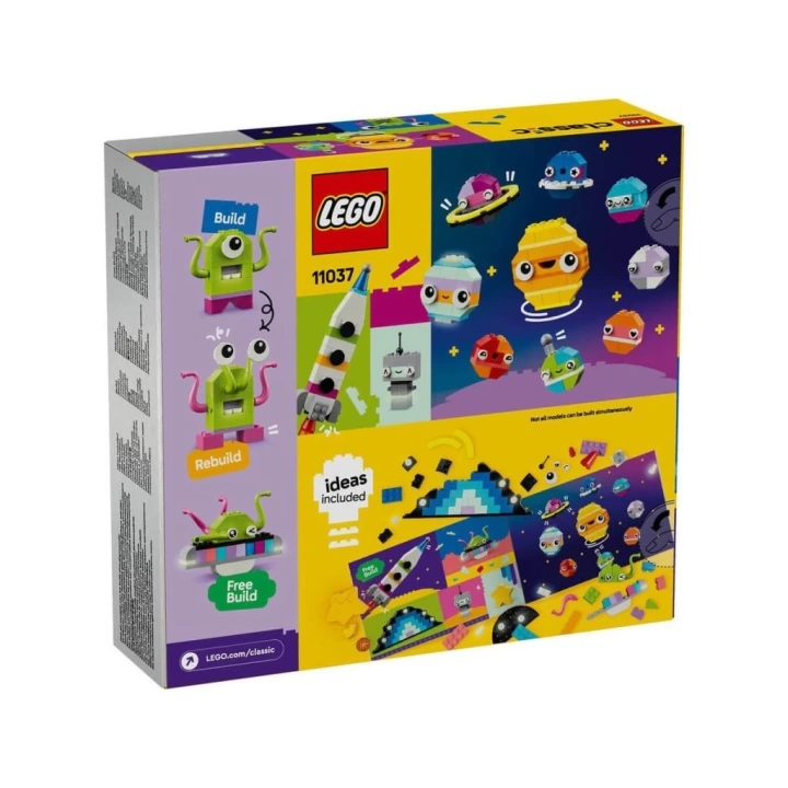 BFS   11037 LEGO® Classic Yaratıcı Uzay Gezegenleri 450 parça +5 yaş