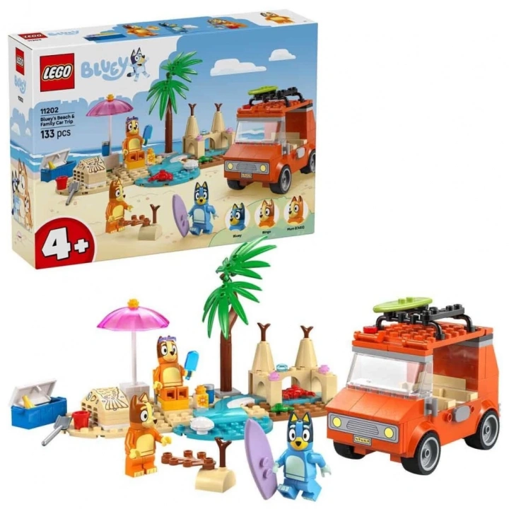 BFS  11202 Lego Duplo Blueynin Ailece Plaj Gezisi 133 parça +4 yaş