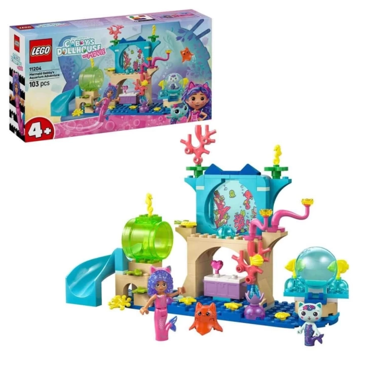 BFS  11204 Lego Duplo Deniz Kızı Gabbynin Akvaryum Macerası 103 parça +4 yaş