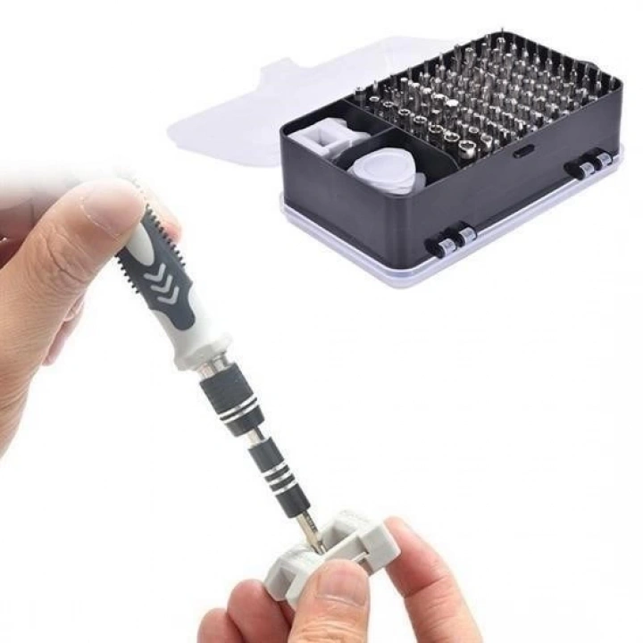 BFS  115 in 1 Hassas Tornavida Onarım Alet Manyetik Sürücü Kitli Elektronik Hassas Tornavida Seti