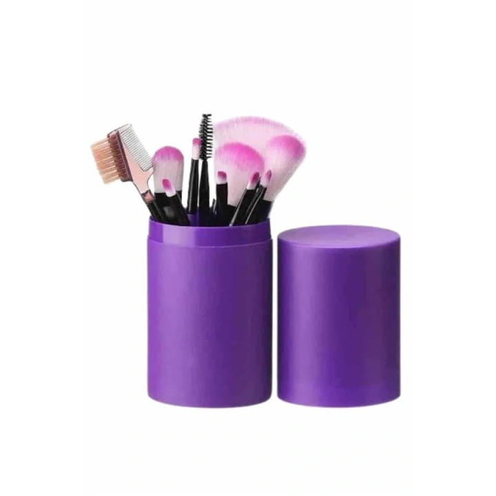 BFS 12 Parça Profesyonel Makyaj Fırçası Far Fırçası Allık Fırçası Yumuşak Kıllı