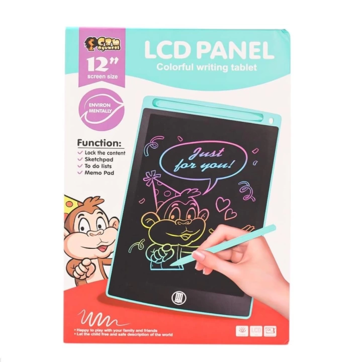 BFS   1201C Renkli Yazı Tahtası 12inç -Can Oyuncak