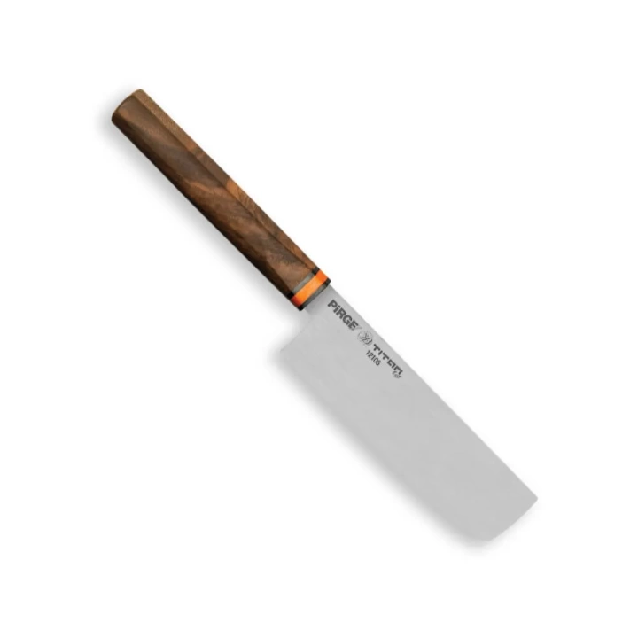 BFS 12106 Titan East Dilimleme Nakiri Şef Bıçağı 16 Cm - Ceviz Sap