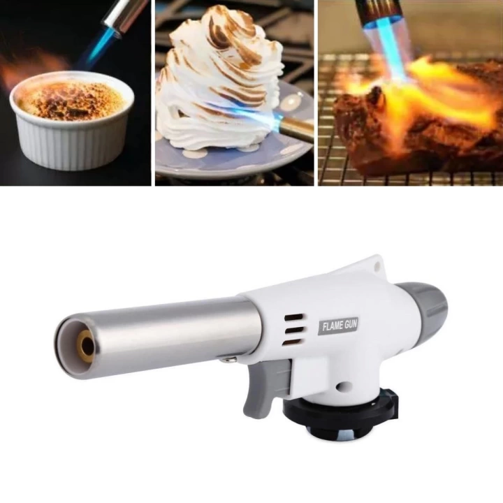 BFS   1300°C Çok Amaçlı Gaz Torch Çakmak - Mutfak, Mangal, Lehimleme Pürmüz Alev Tabancası