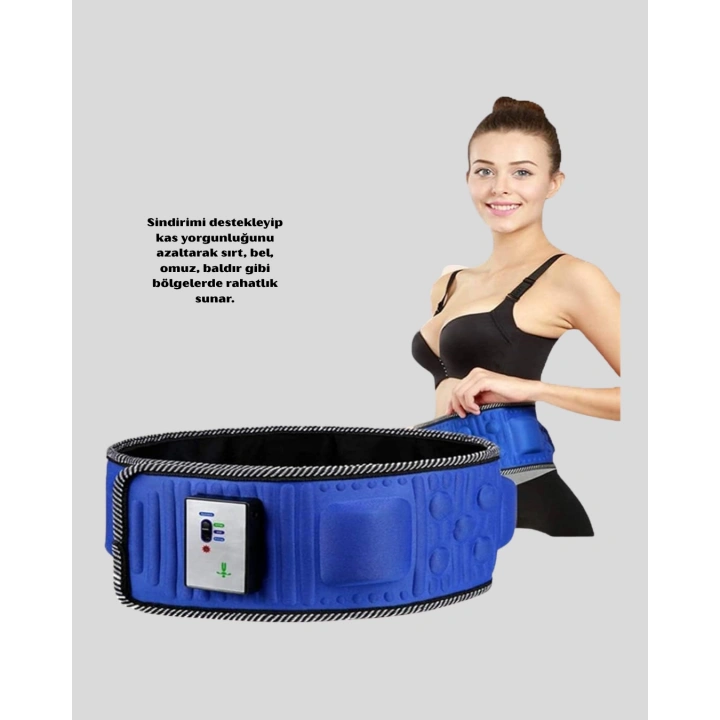 BFS 132 cm Motorlu Masaj Kemeri – 5 Kademe Hız, 2 Fonksiyon, Titreşimli Tasarım