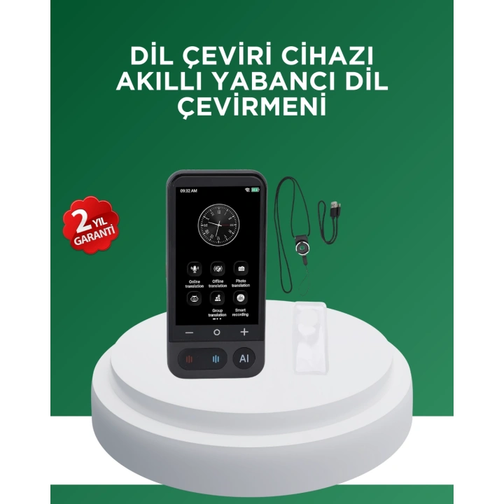 BFS 139 Dil Destekli Taşınabilir Sesli Çevirmen Cihazı