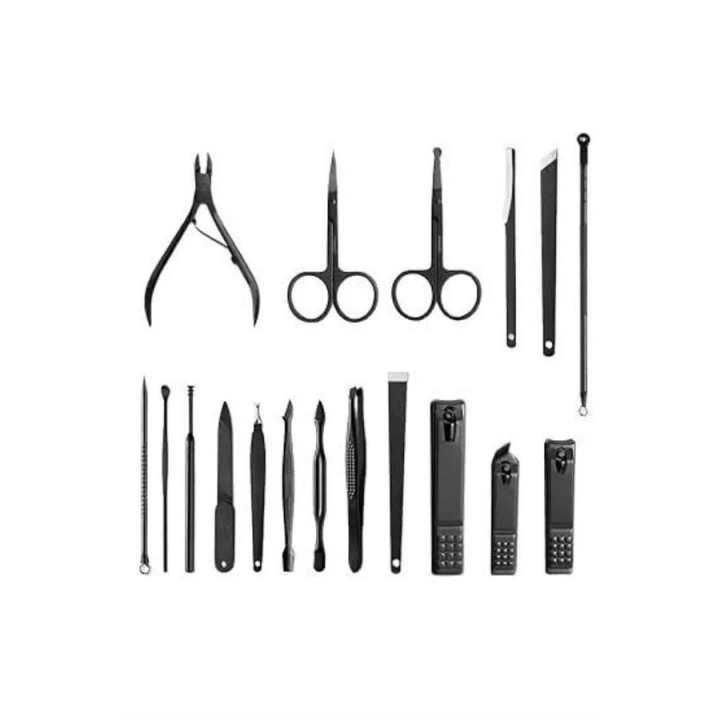 BFS 17 Parça Manikür Seti El ve Ayak Bakımı Törpü Cımbız Tırnak Temizleme