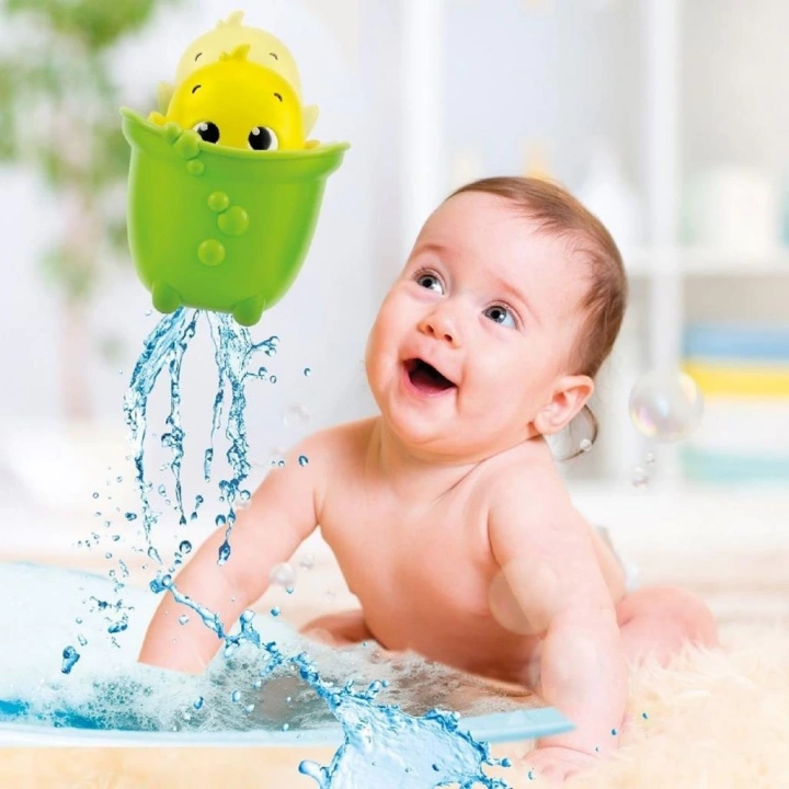 BFS  17655 Saklanan Su Arkadaşları Banyo Oyuncağı, Baby Clementoni, +6 ay