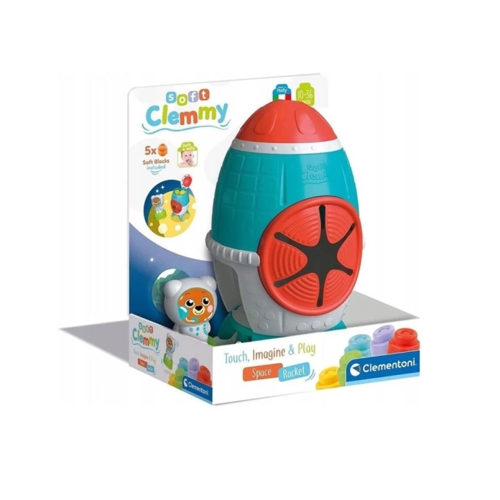 BFS  17806 Soft Clemmy - Yumuşak Blok Duyusal Roket - 5 parça 10-36 ay