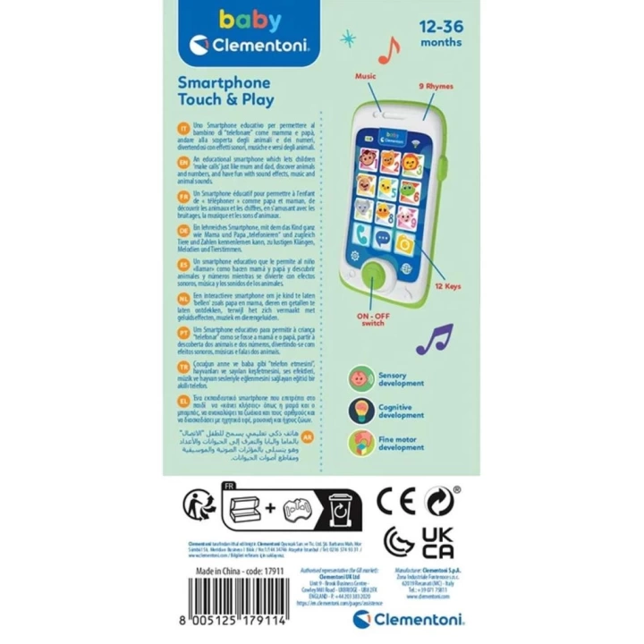 BFS  17911 Baby Clementoni - Akıllı Telefon