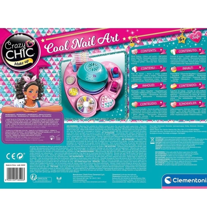 BFS   18599 Havalı Tırnak Tasarımları - Crazy Chic