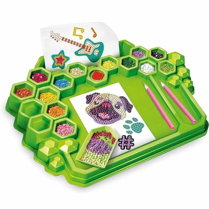 BFS   18716 Clementoni Idea Işıltılı Tasarımlar +7 yaş