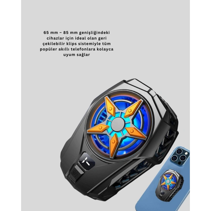 BFS 2 Kademeli Hız Ayarlı Taşınabilir Telefon Soğutucu