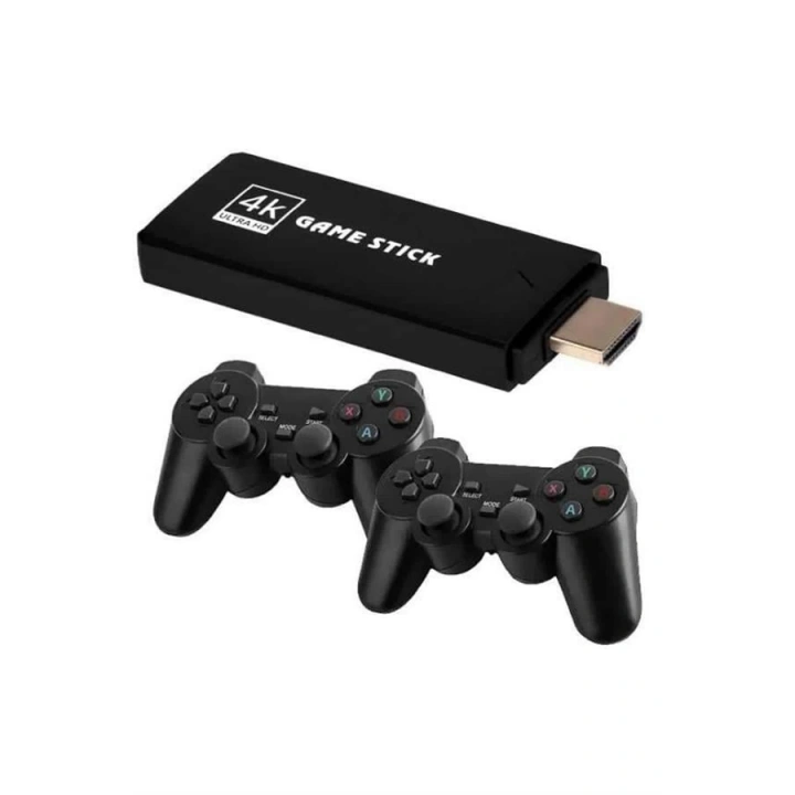 BFS 2 Kollu Kablosuz 2.4G Retro Oyunlar 4k Game Stick 3500 Oyun Atari