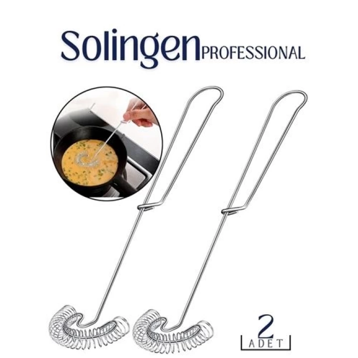 BFS 2 li Çelik Spiral Çırpıcı Solingen Professional