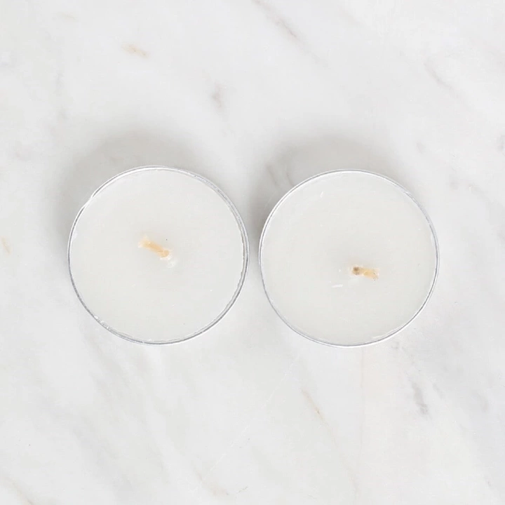 BFS  2li Tealight Mum Beyaz